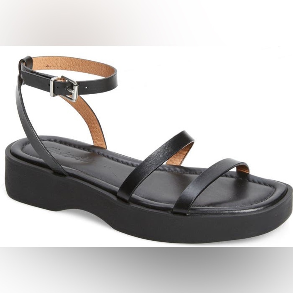 Madewell The Double-Strap Platform Sandal